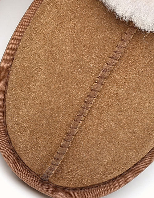 AUSTRALIAN SHEPHERD® Muffin Slippers (Chestnut)