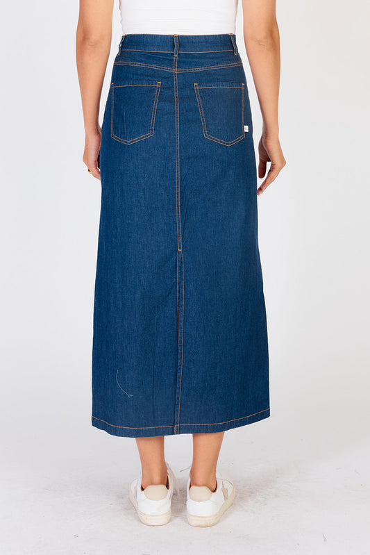 I.B.S.A IBSA Durango Maxi Skirt (Dark)