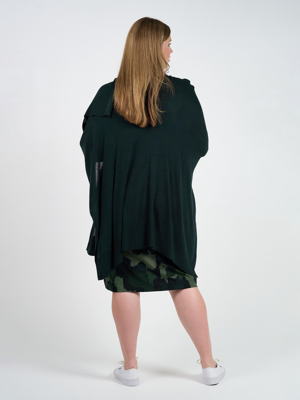Lou Lou Supreme Cashmere/Bamboo Travel Wrap (Dark Green)