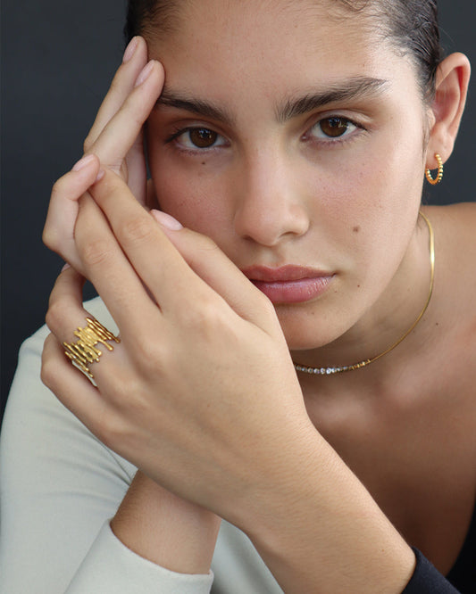 Reliquia Jewellery Indira Ring in Gold