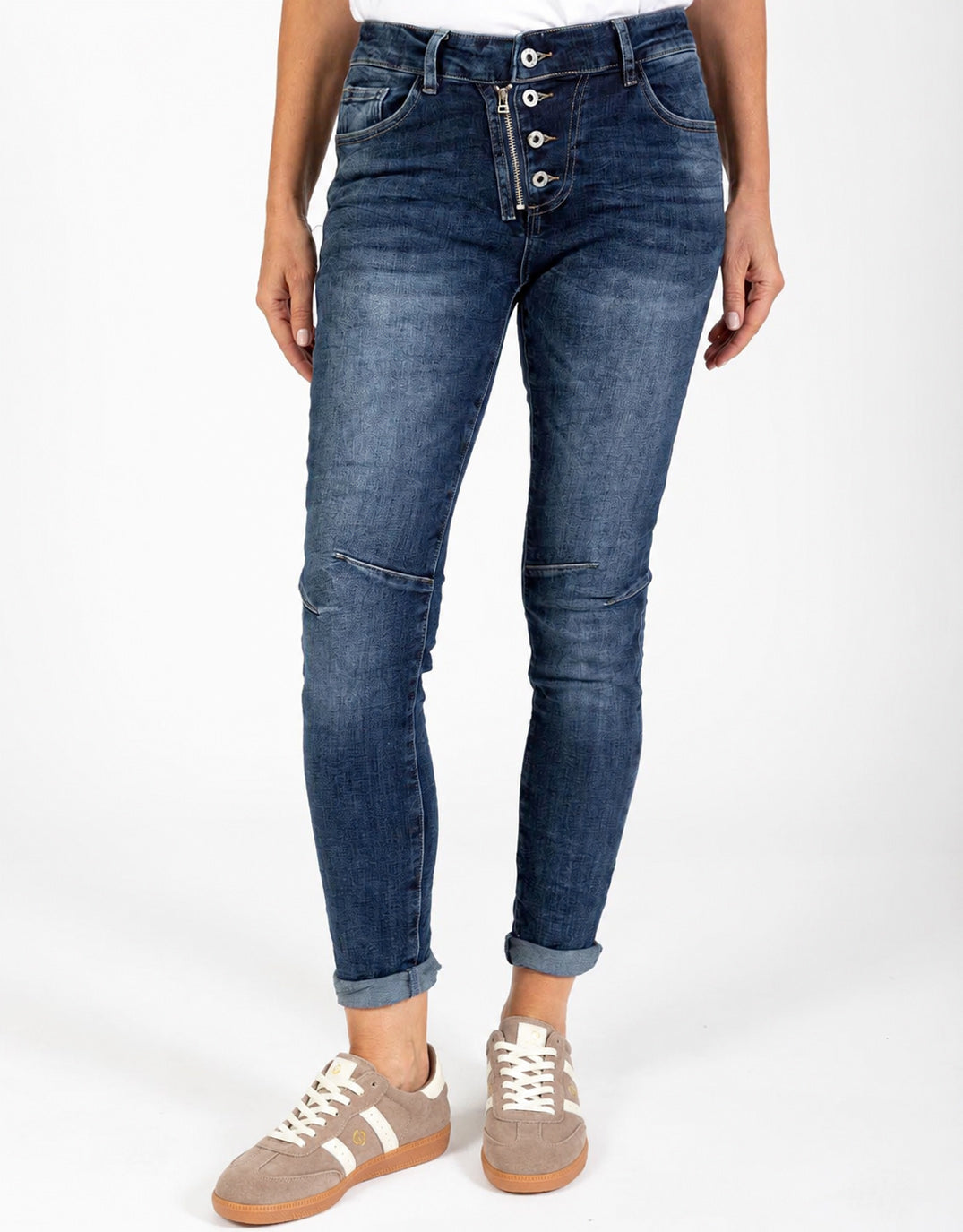 Image of Jeans. Product name - Italian Star Jeans Blue Denim in Blue Denim colour by brand - Italian Star