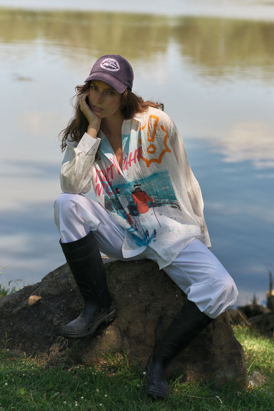 Image of Shirts. Product name - Itami Alpine Shirt in Shirt colour by brand - Itami Division