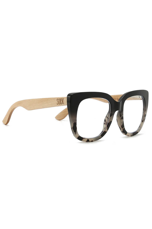 Image of Accessories. Productname: Glasses | Riviera Readers | Black/Ivory in Black colour by brand - Kabana