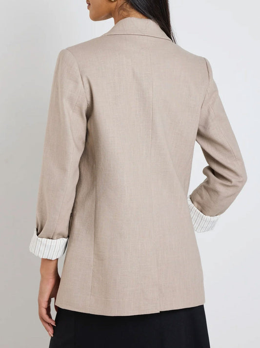 IVY & JACK DOCK RAMIE BLAZER (Taupe)
