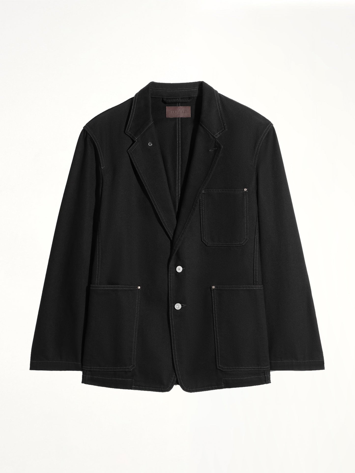 LEMAIRE Single Breasted Tailored Jacket (Black)