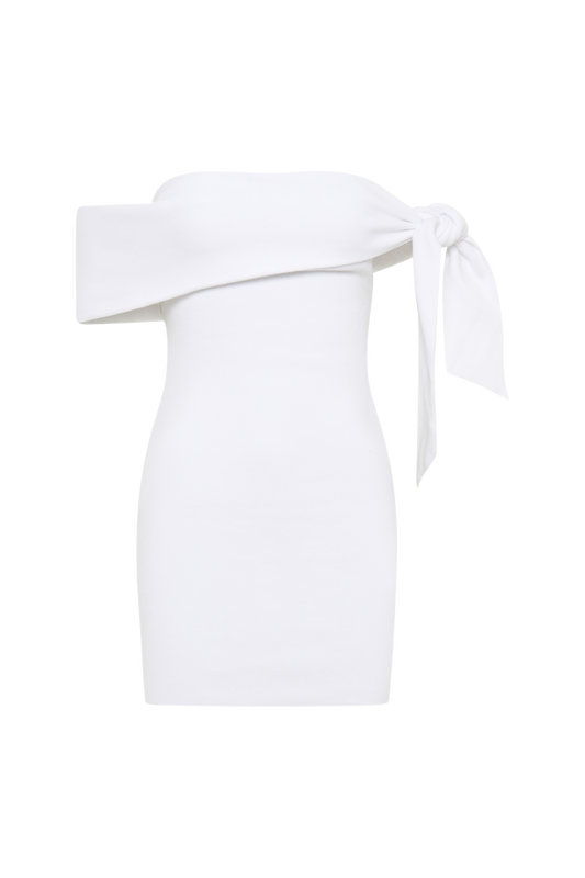 SNDYS Jaymes Mini Dress (White)