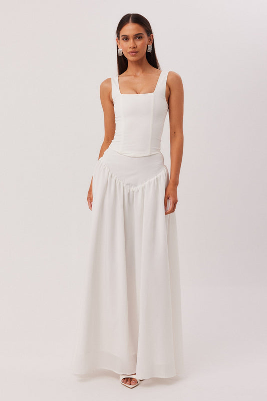 SNDYS JOELLE CORSET TOP (White)