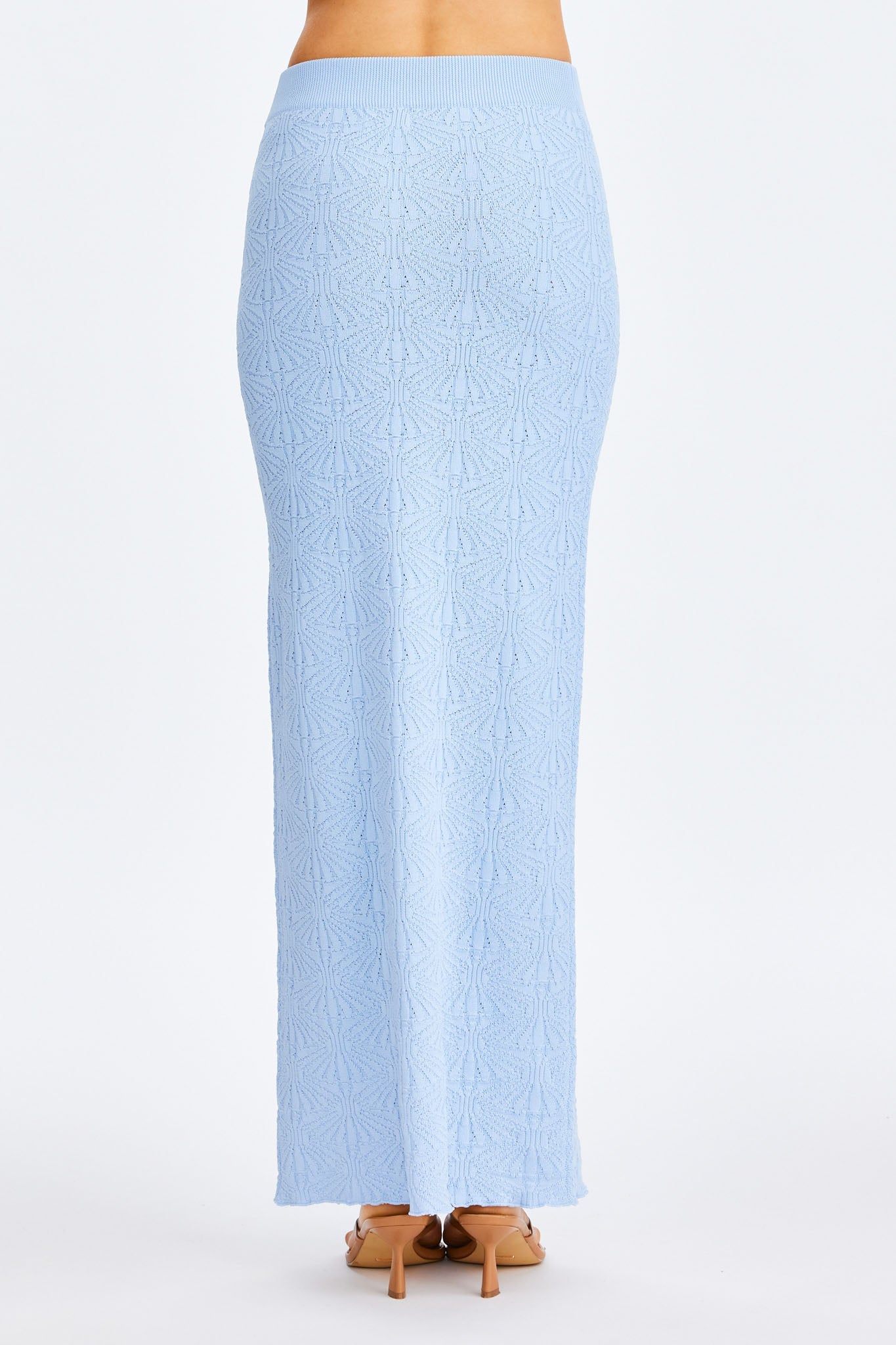 SNDYS JOSEFINA MAXI SKIRT (Baby Blue)