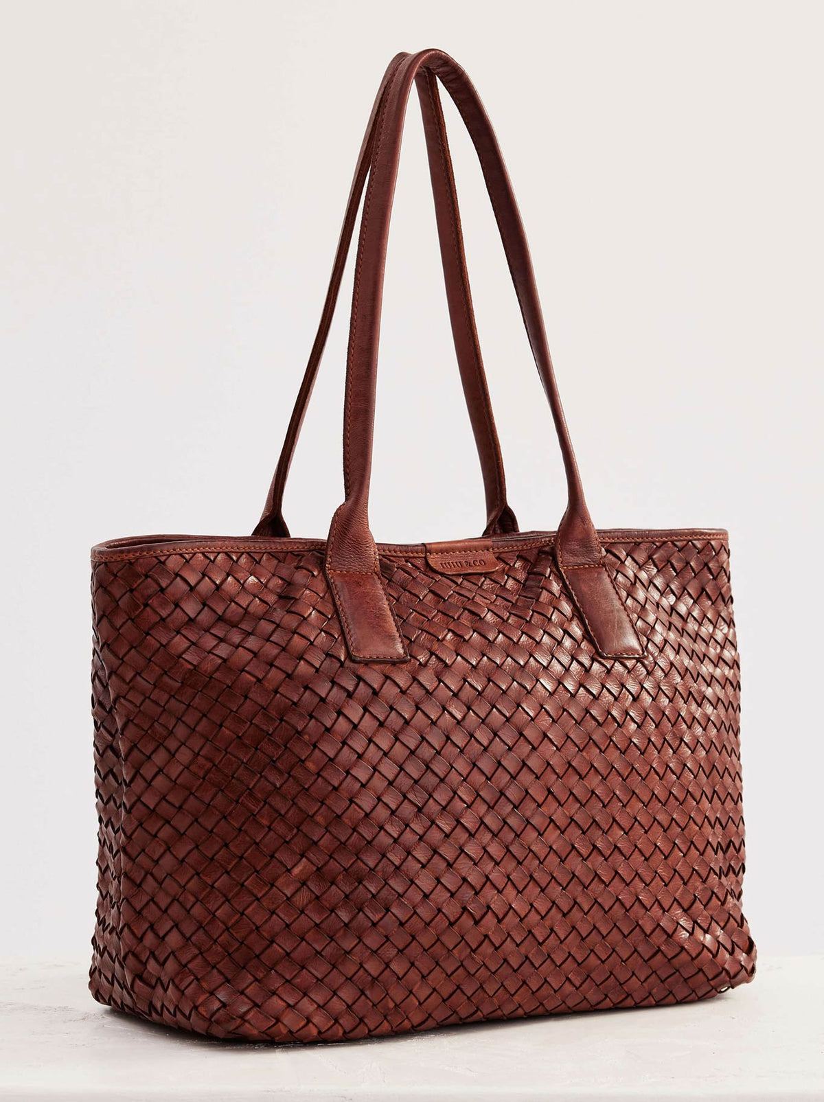 Image of Bags. Product name - JUJU & CO BASQUE TOTE BAG in Amber colour by brand - Juju & Co.
