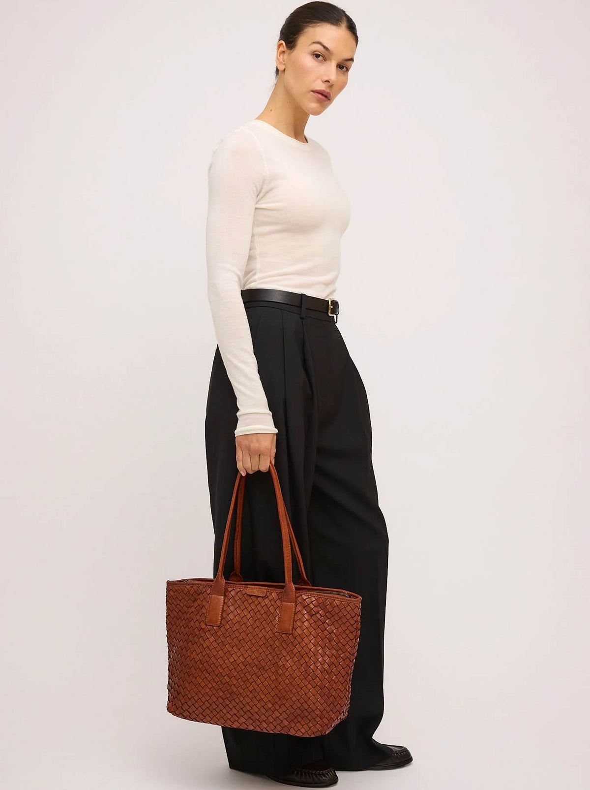 JUJU & CO BASQUE TOTE BAG (Amber)