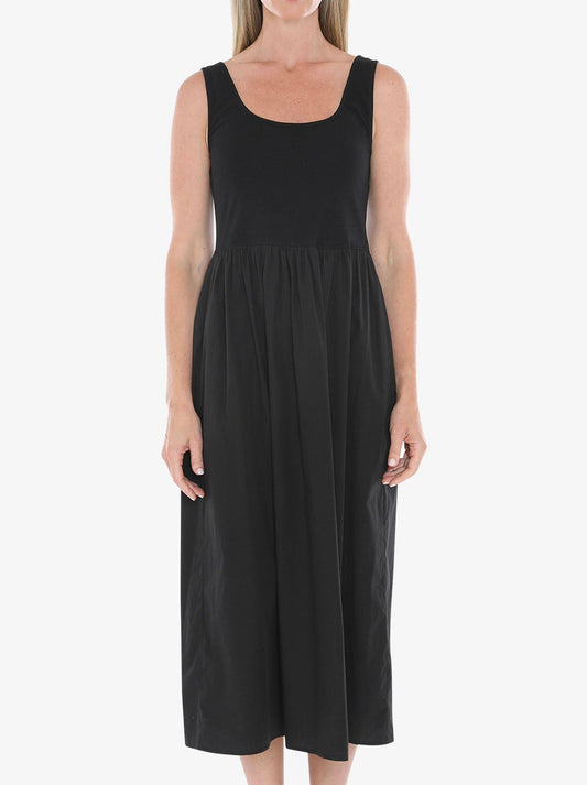 Image of Dresses. Productname: JUMP TANK DRESS in Black colour by brand - Jump