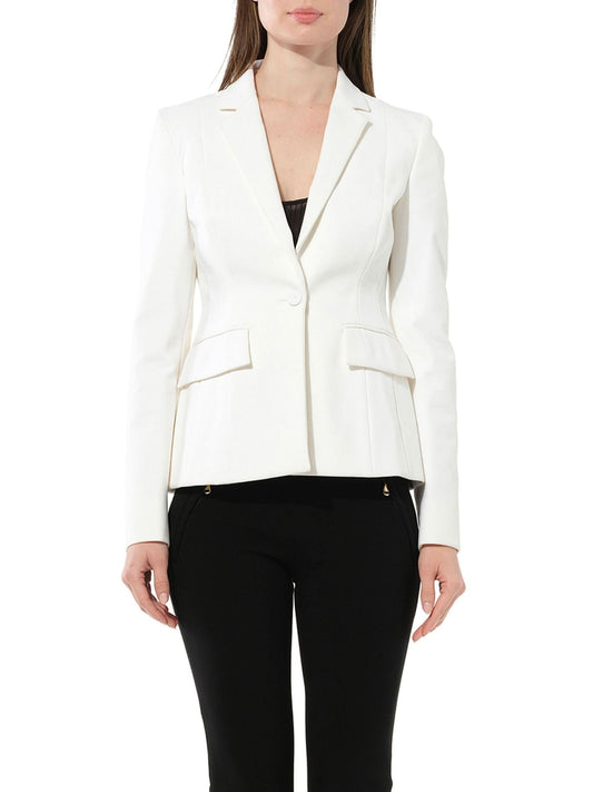 Image of a model wearing Outerwear. Productname: PUCCI Jacket in White colour by brand - PUCCI
