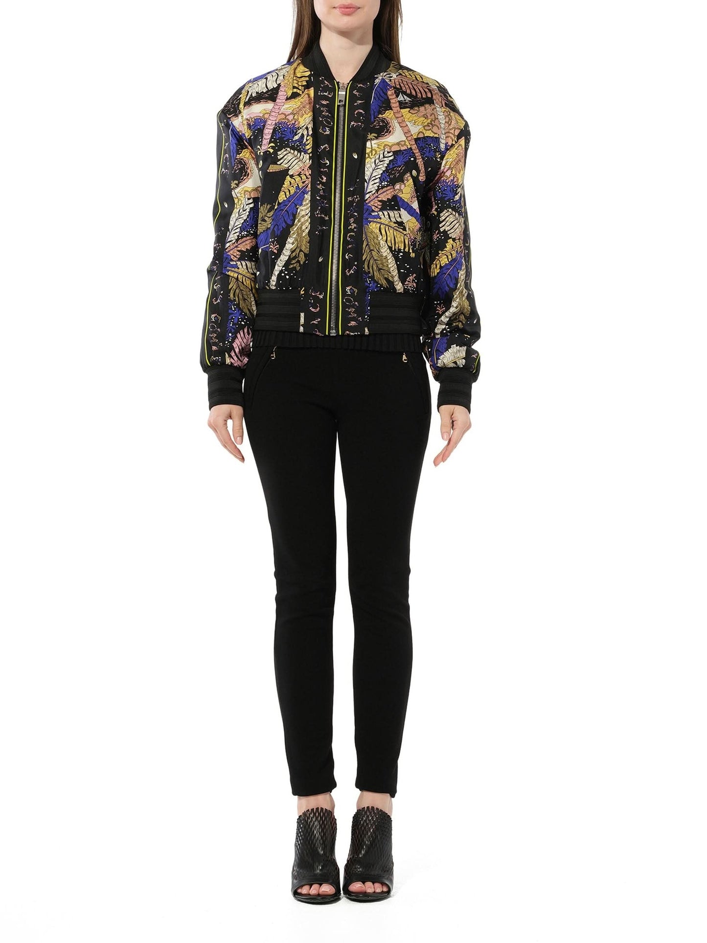 PUCCI Print Bomber Jacket (Black)