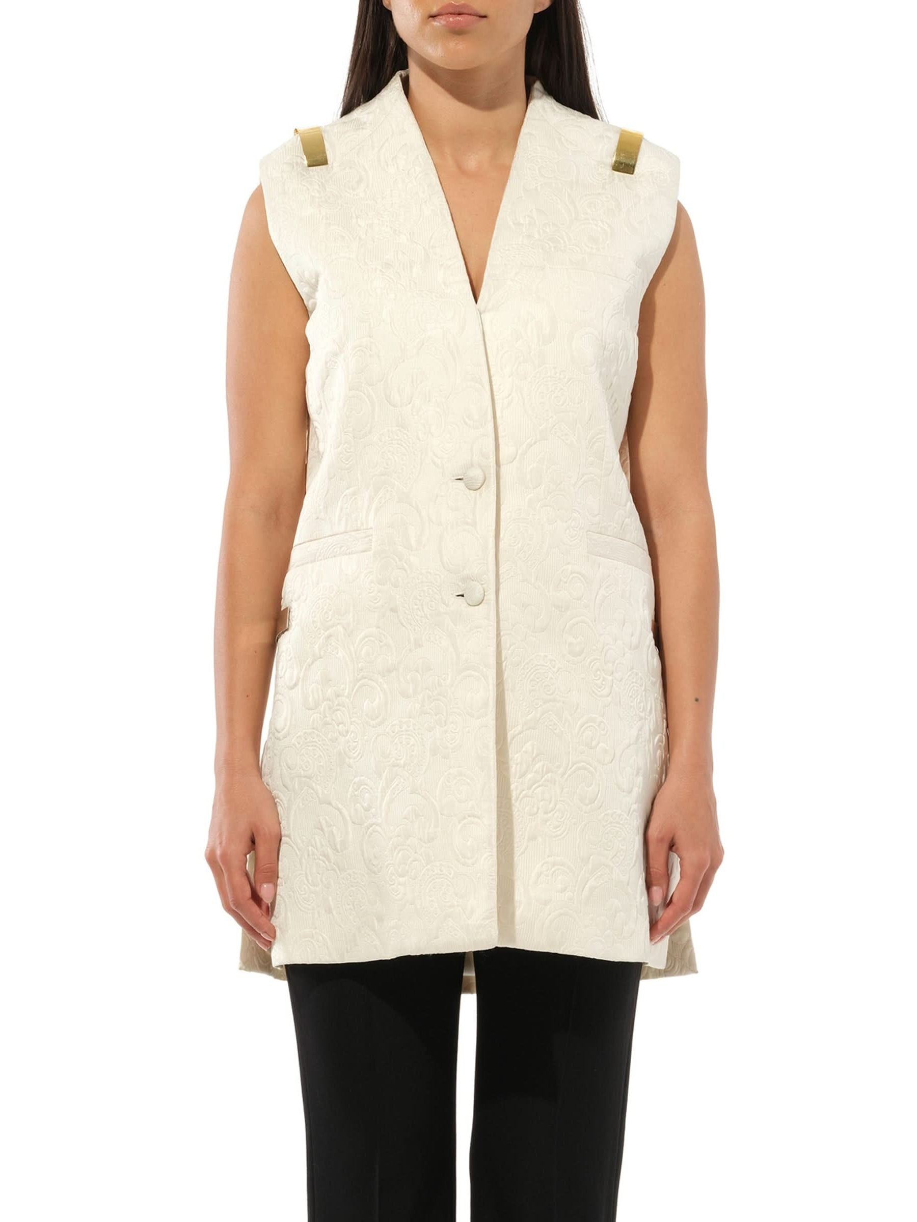 Image of Coats & Jackets. Product name - Jacket in White colour by brand - GIVENCHY