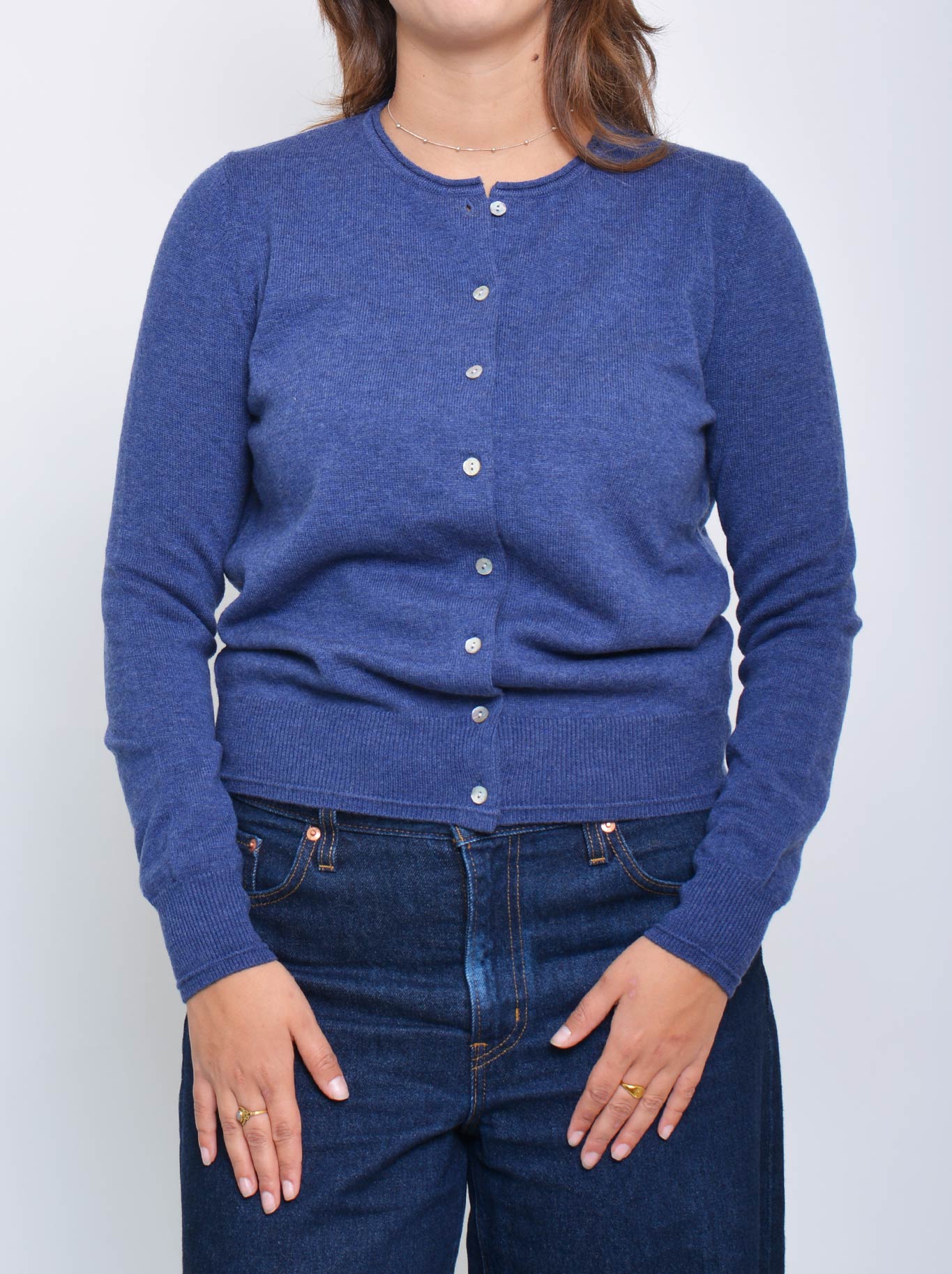 JAMES MELBOURNE PERFECT LITTLE CARDI (Olive)