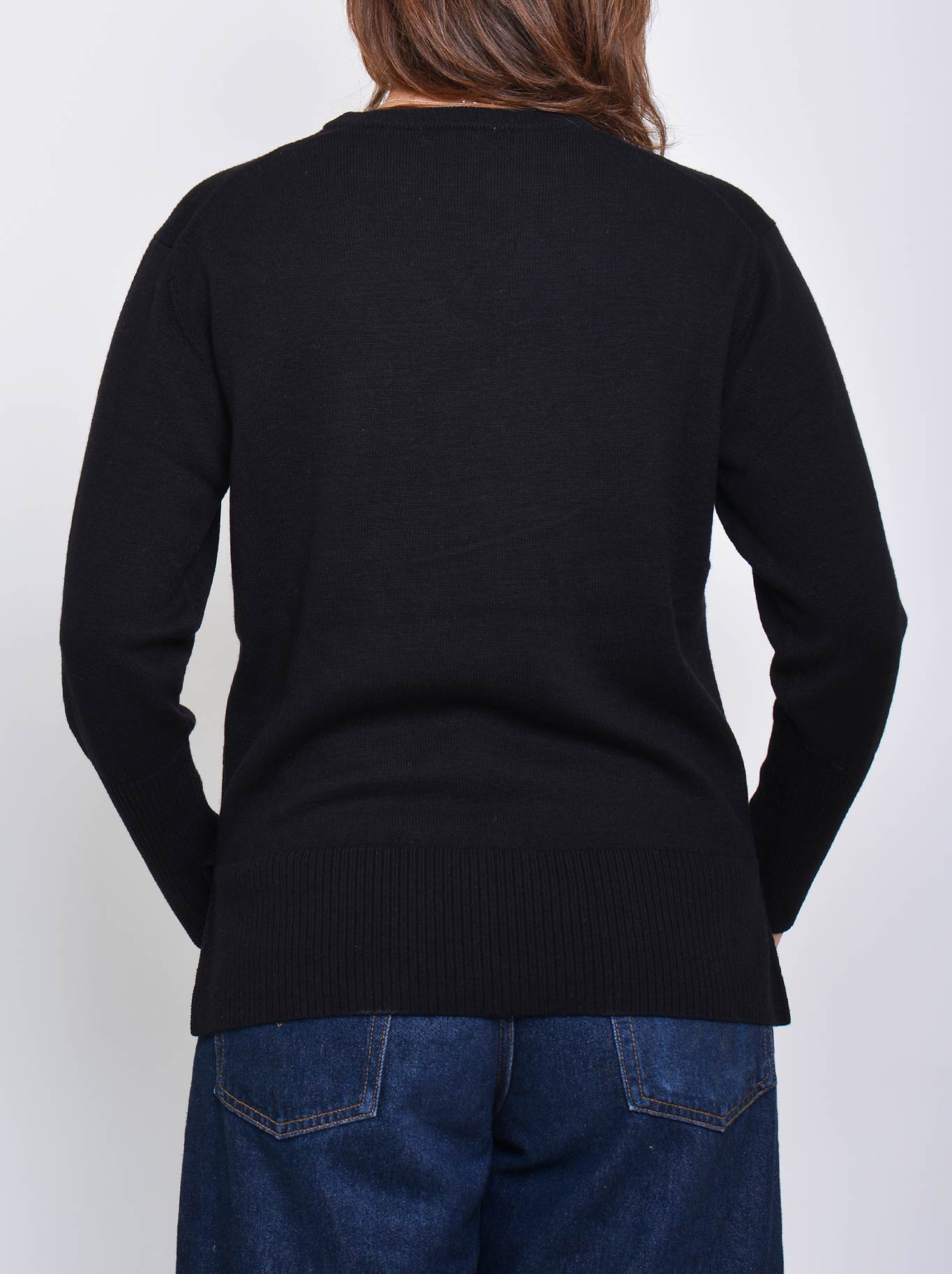 JAMES MELBOURNE CREW NECK KNIT (Cobblestone)