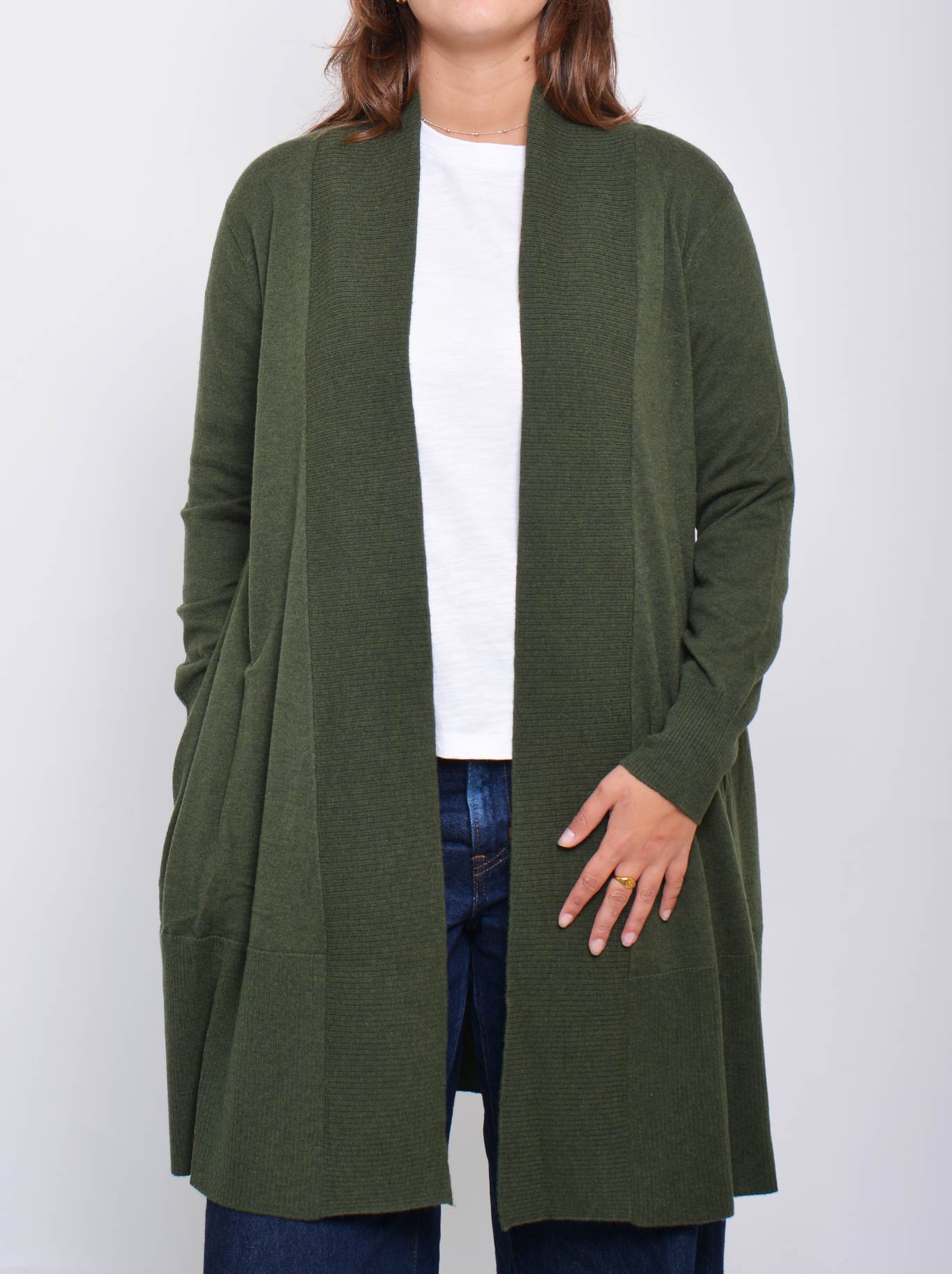 JAMES MELBOURNE CASPIAN CARDIGAN (Nutmeg)