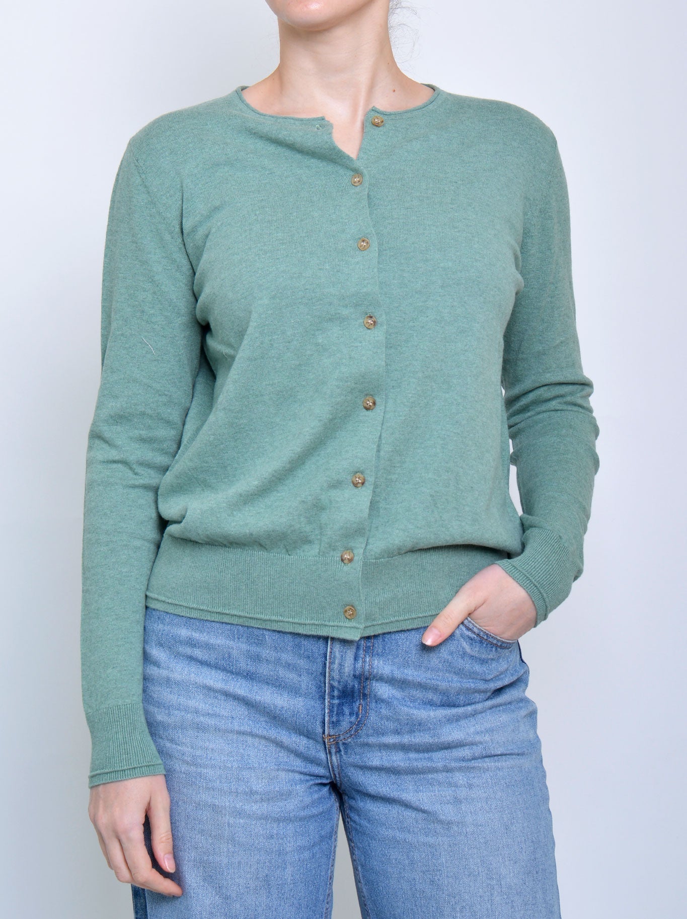 JAMES MELBOURNE PERFECT CARDI (Navy A)