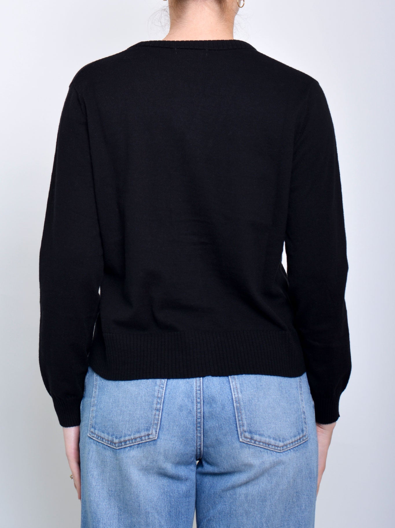 James Melbourne Vee Button Cardi (Green)