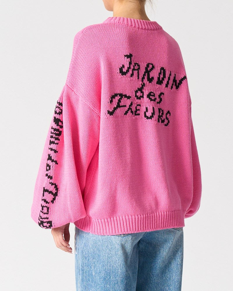Walnut Melbourne Jardin Des Fleurs Jumper (Pink)