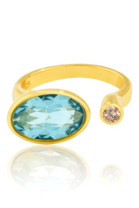 Image of Rings. Productname: Jewel Citizen | Josephine Ring Gold in Gold colour by brand - Jewellery
