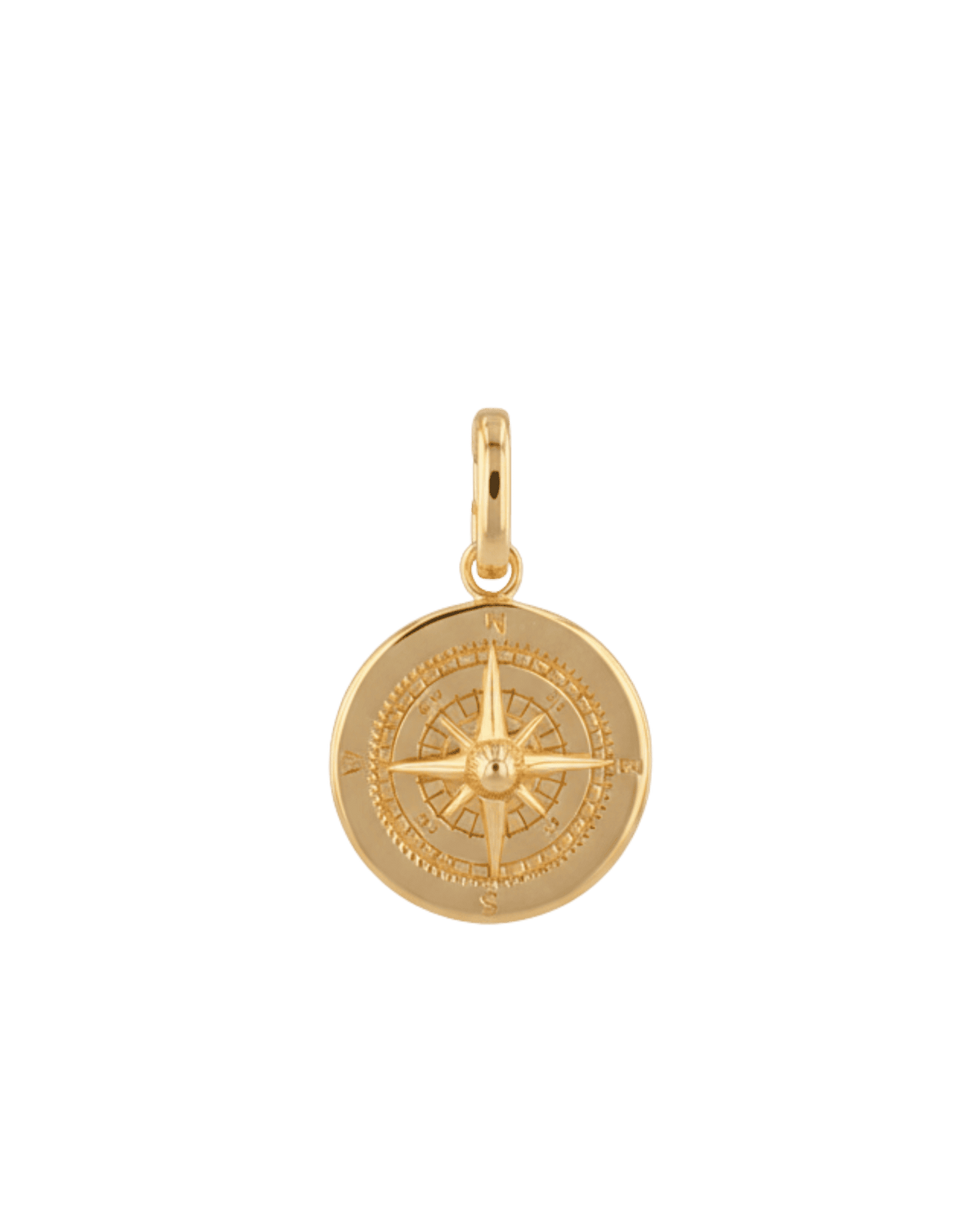 LAVANA Journey Compass Gold Pendant