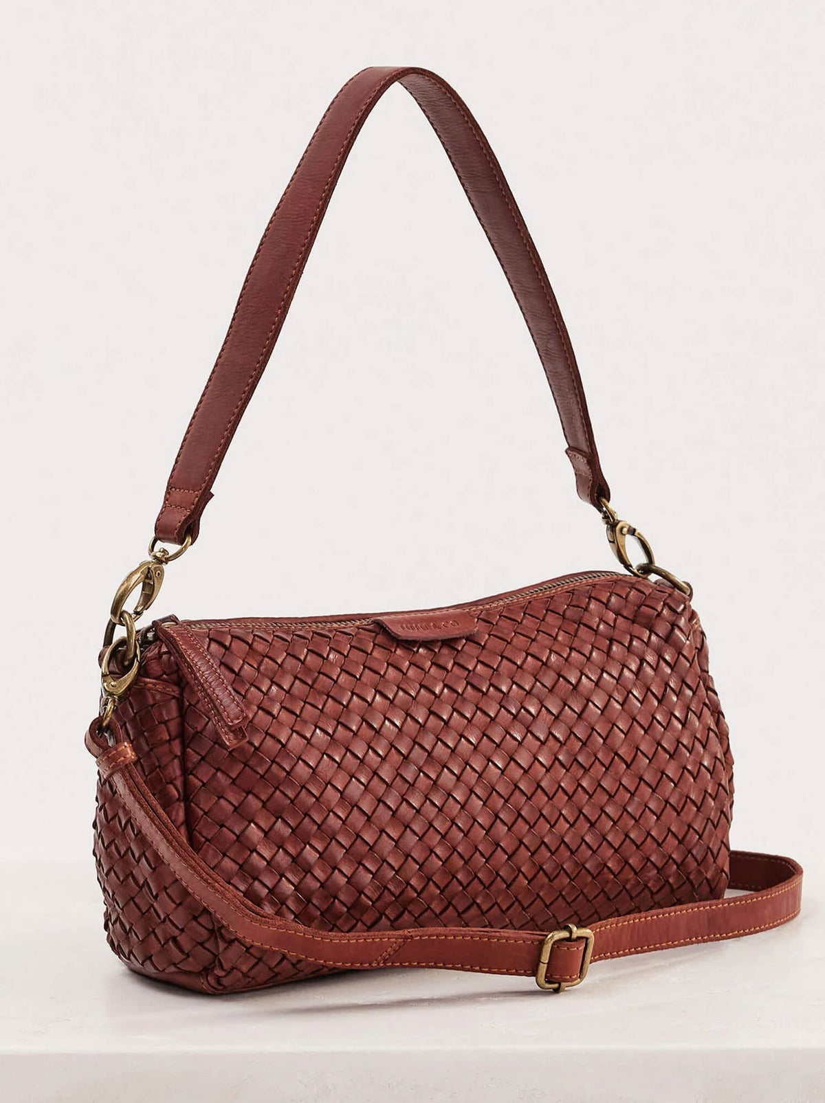 Image of Bags. Product name - Juju & Co Basque Midi Bag in Amber colour by brand - Juju & Co.