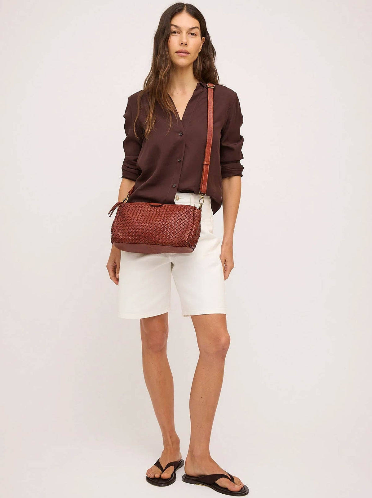 Juju & Co Basque Midi Bag (Amber)