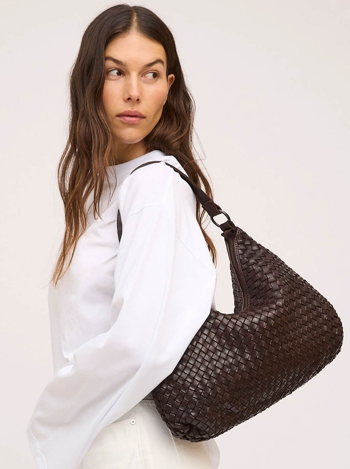 Juju & Co Basque Slouchy Bag (Chocolate)