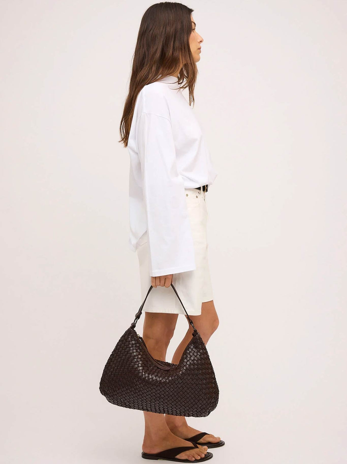 Juju & Co Basque Slouchy Bag (Chocolate)