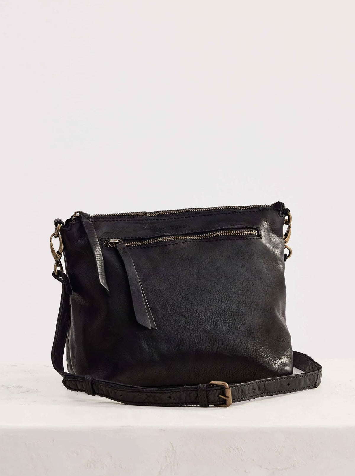 Image of Bags. Product name - Juju & Co Essential Pouch in Black colour by brand - Juju & Co.
