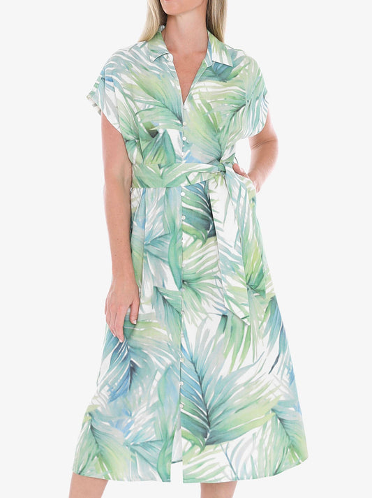 Image of Dresses. Productname: JUMP RAINFOREST DRESS in Multi colour by brand - Jump
