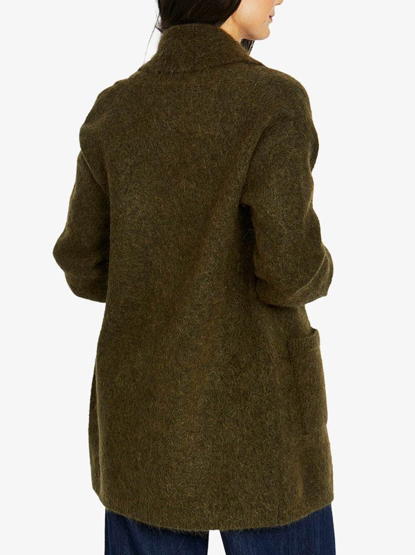 JUMP LUXE LONG CARDI (Raisin)