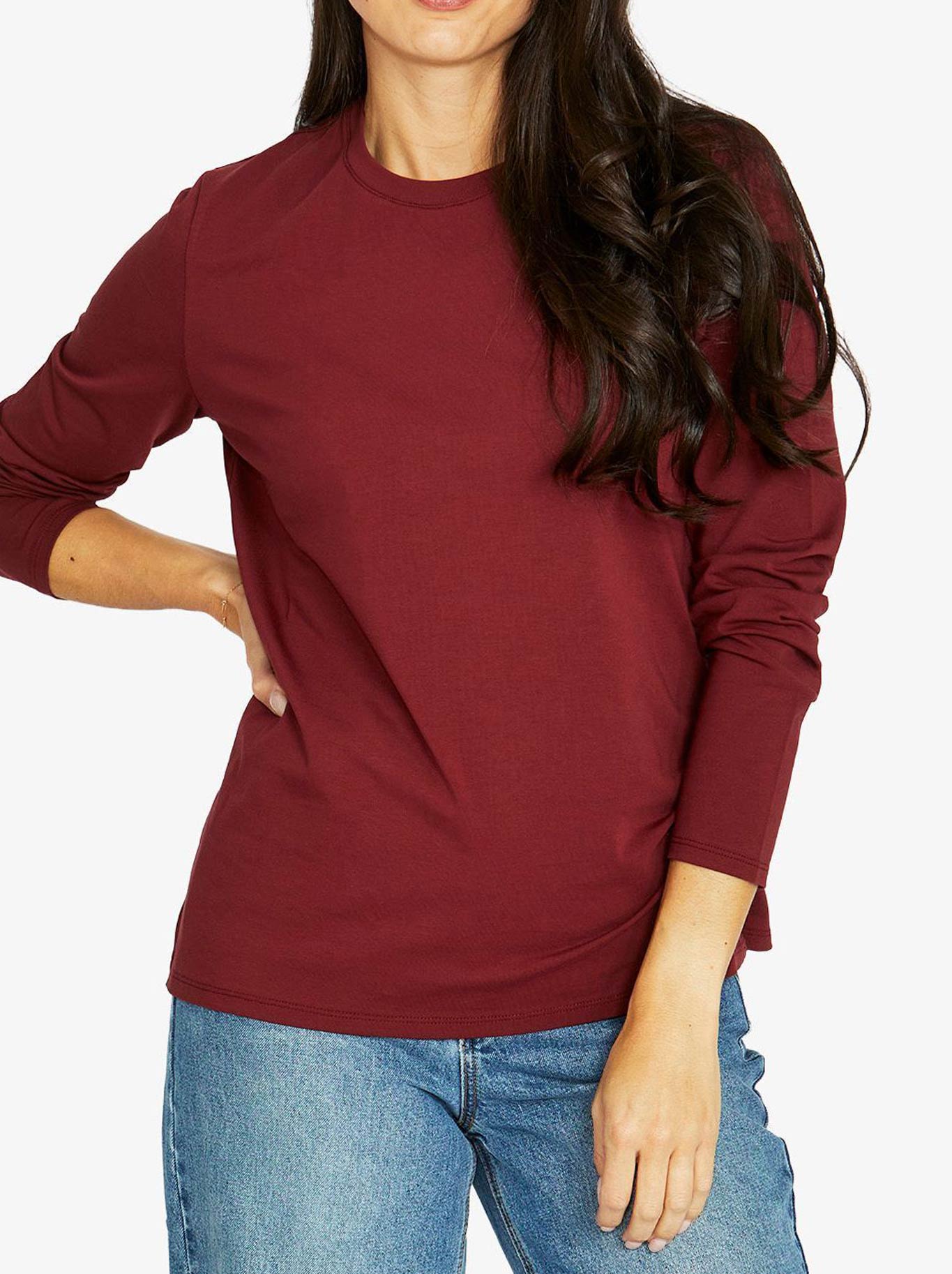 JUMP CORE CREW LONG SLEEVE TEE (Black)