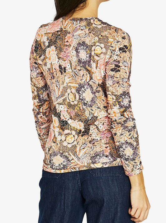 JUMP DELICATE PAISLEY LONG SLEEVE TEE (Multi)