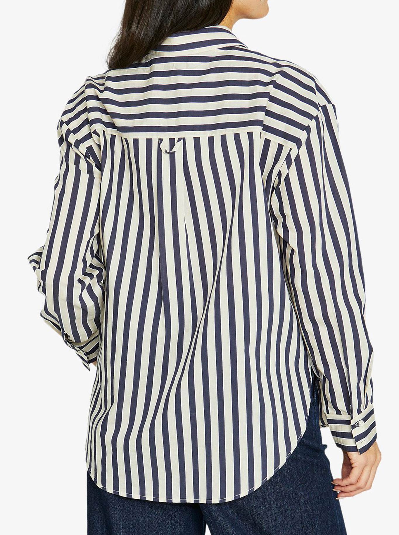 JUMP RIBBON STRIPE SHIRT (Ink/Barley)