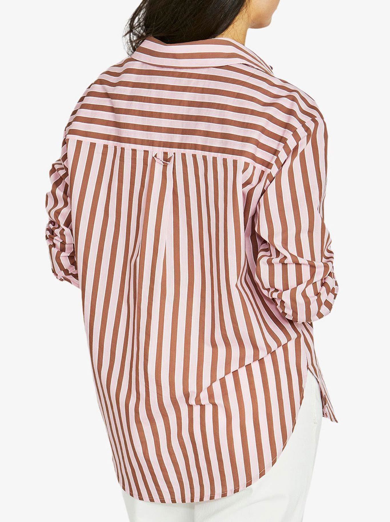 JUMP RIBBON STRIPE SHIRT (Ink/Barley)