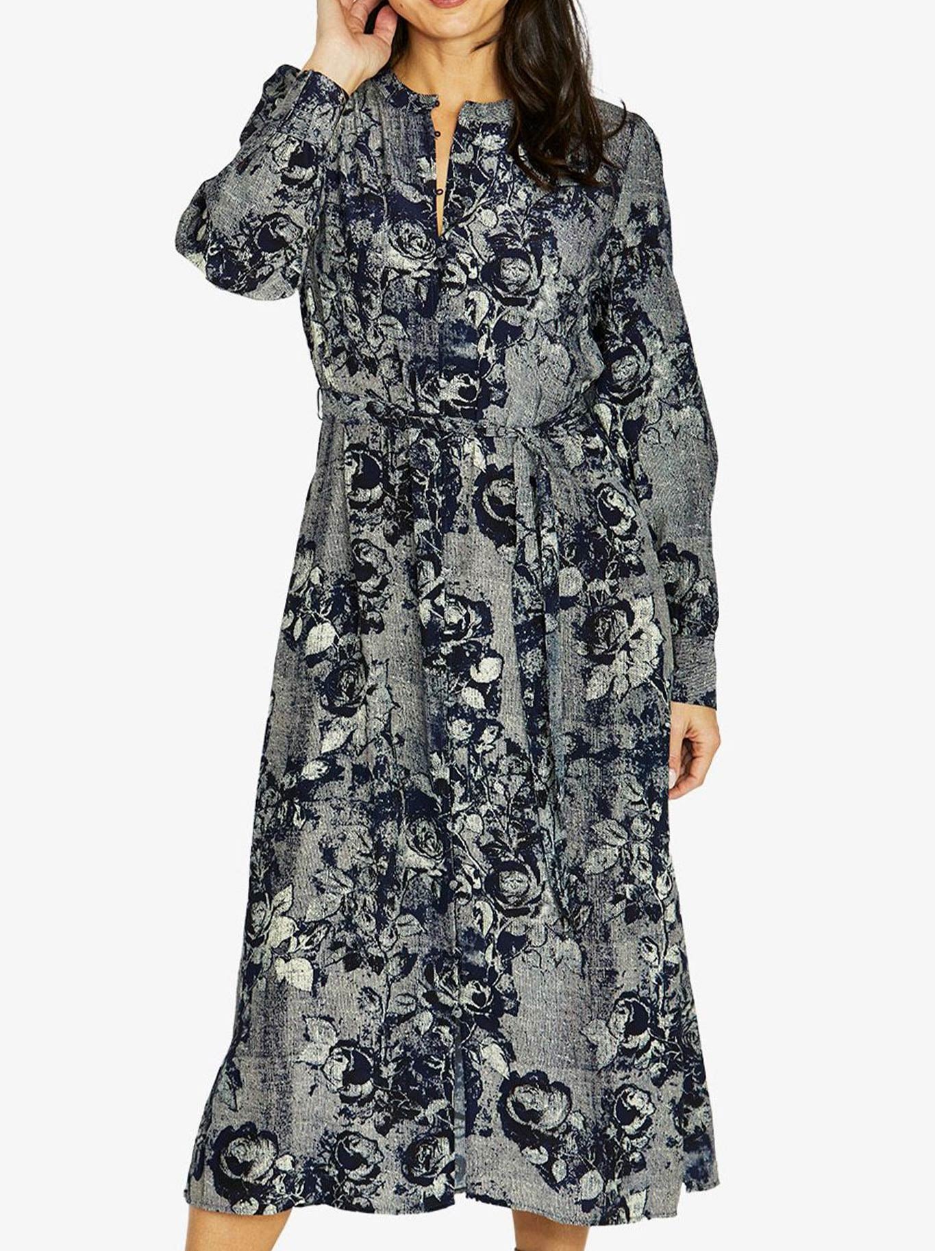 Image of Dresses. Productname: JUMP VINTAGE ROSE DRESS in Multi colour by brand - Jump