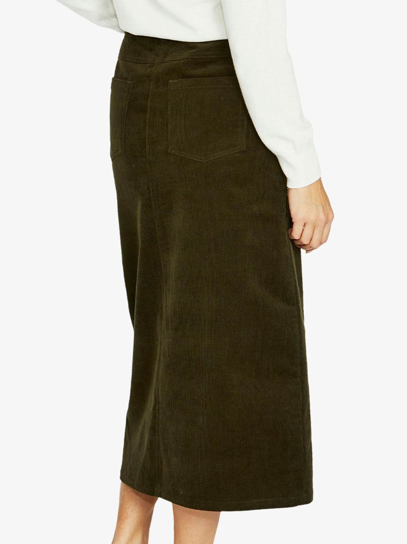 JUMP CORD SKIRT (Khaki)