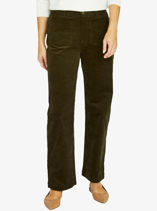 Image of a model wearing Pants. Productname: Jump Two Pocket Cord Pant in Khaki colour by brand - Jump