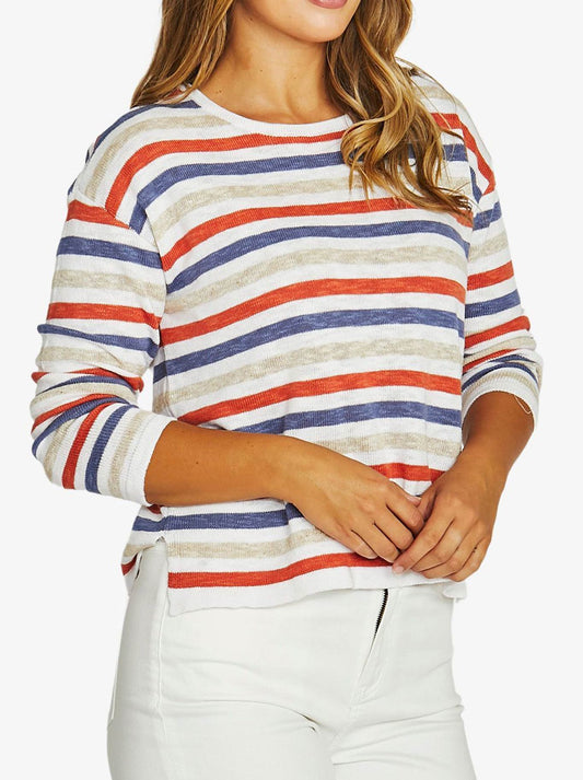 Jump Stripe Pullover (Multi)