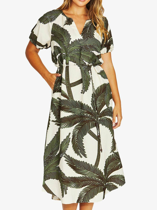 Image of Dresses. Product name - JUMP COPA CABANNA TIE DRESS in Multi colour by brand - Jump