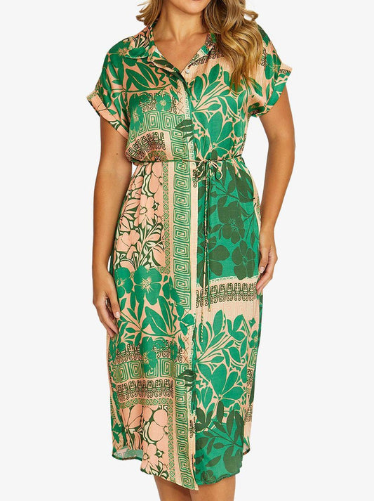 Image of Dresses. Product name - JUMP ALFRESCO DRESS in Multi colour by brand - Jump