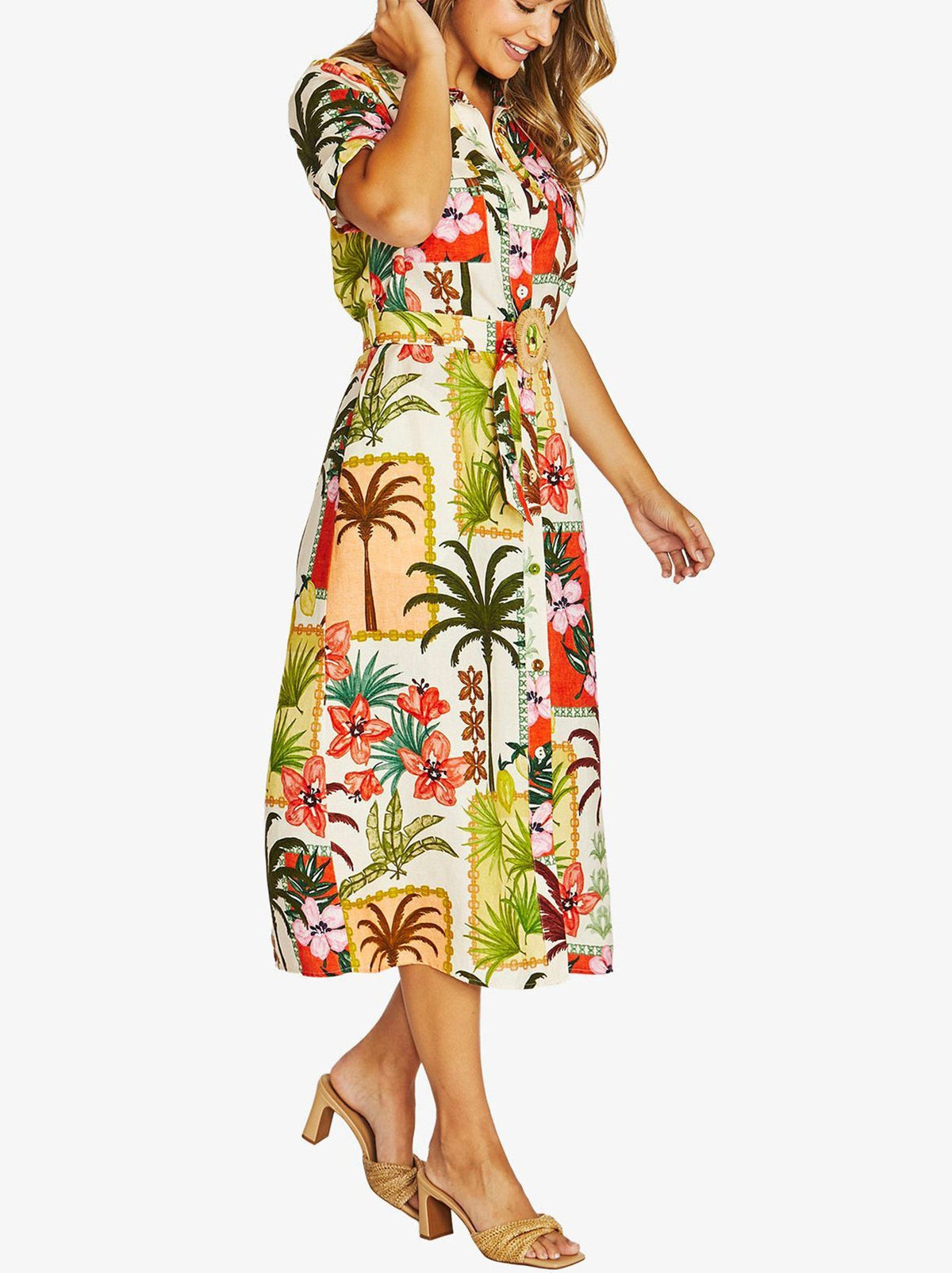 Jump Wild Paradise Dress (Multi)