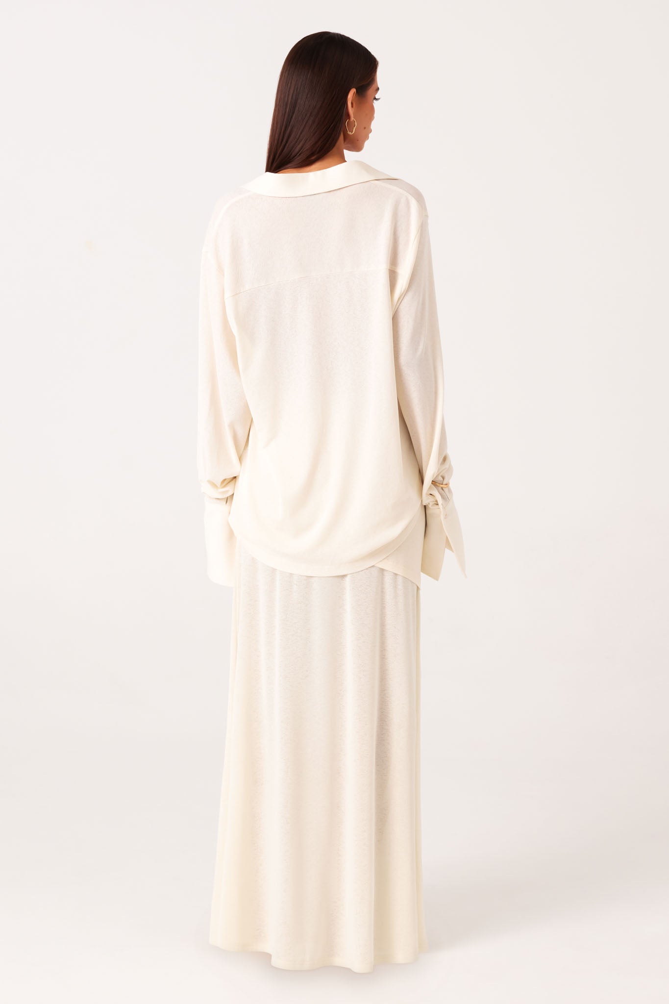 SNDYS KALEA MAXI SKIRT (Off White)