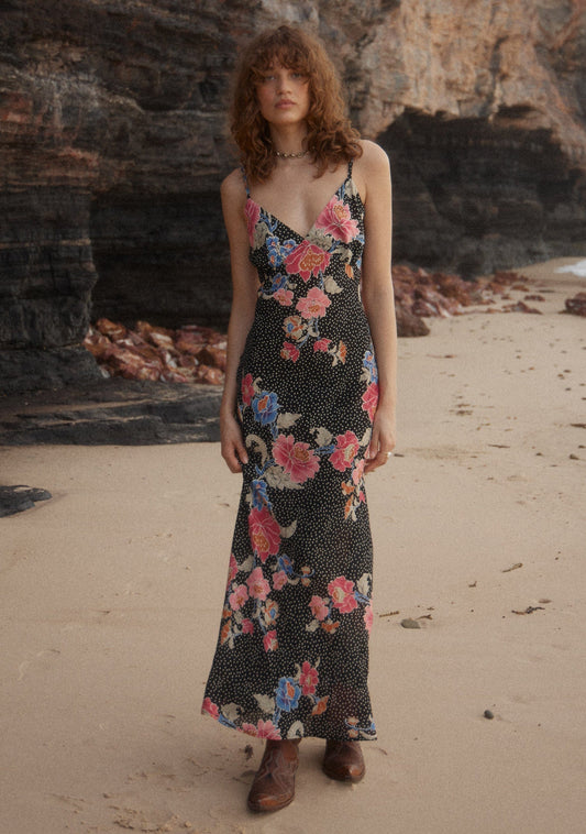 Auguste The Label Kalinda Maxi Dress (Black)