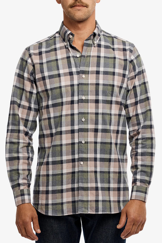 Image of Shirts. Product name - Kane Green in Green colour by brand - Anthony Squires