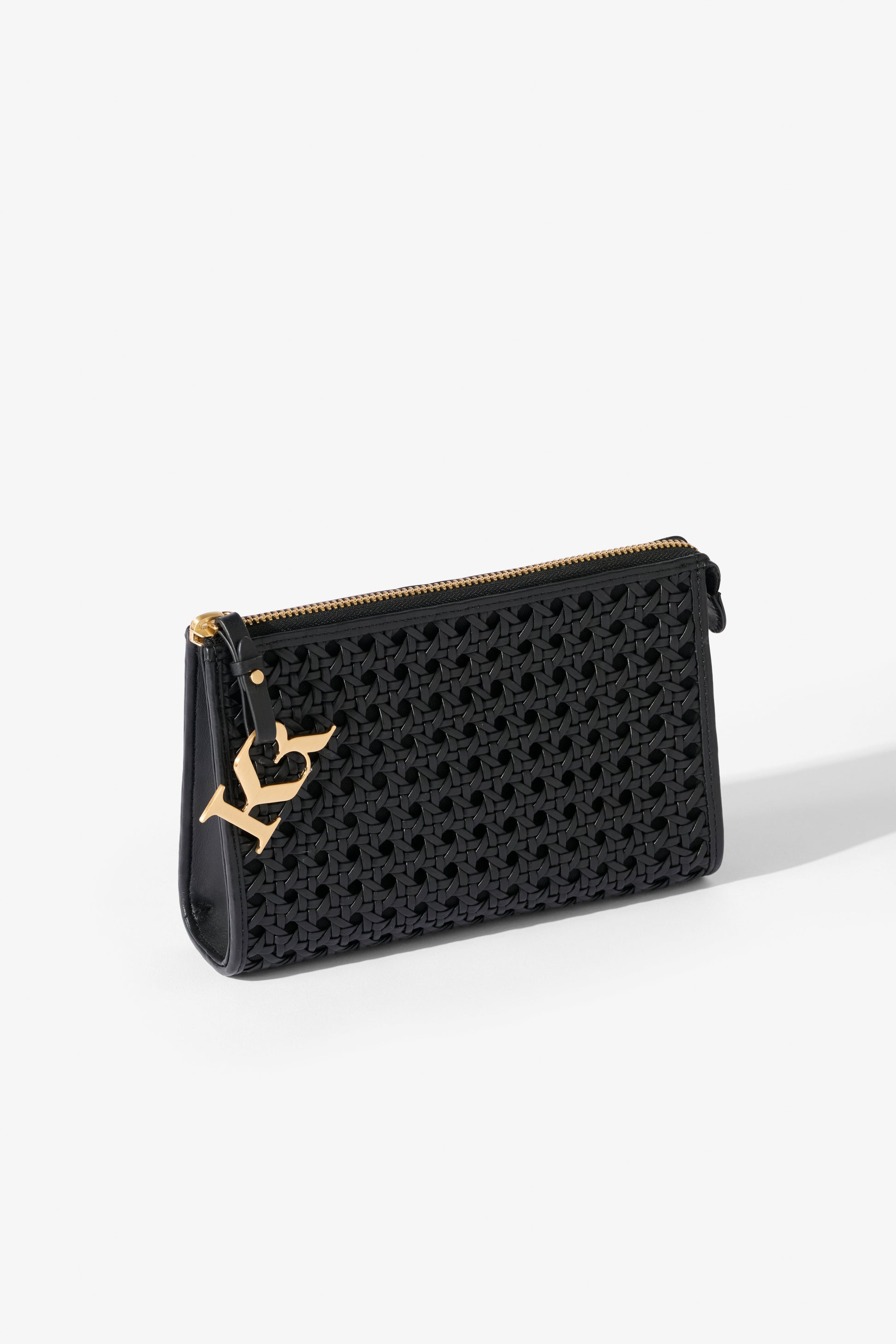 Image of Sunglasses. Product name - KINNON BY ROMY POCHETTE BLACK in Black colour by brand - KINNON