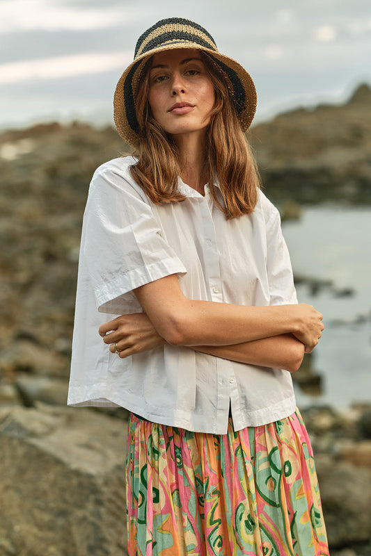 Image of Shirts. Productname: Giliann Loire Shirt White in White colour by brand - Giliann
