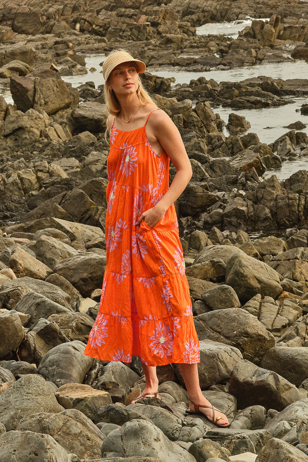 Image of Dresses. Productname: Rubyyaya Mahalo Maxi Orange in Orange colour by brand - Rubyyaya
